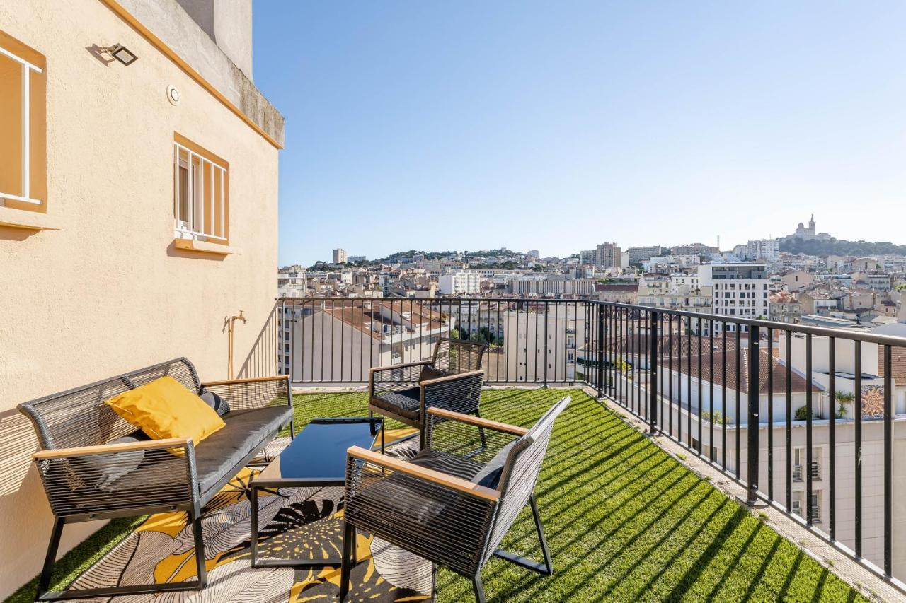 Marseille: Superbe Vue Sur Notre-Dame De La Garde Apartment Exterior photo